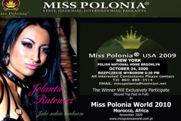 Jolanta Rutowicz jurorem w wyborach Miss Polonia USA