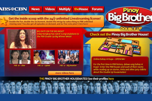Pinoy Big Brother 3: Double Up - Filipiny