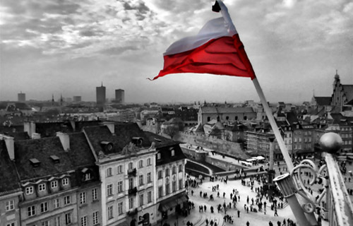 W Polsce trwa żałoba narodowa | fot. Joanna Wojtkowska