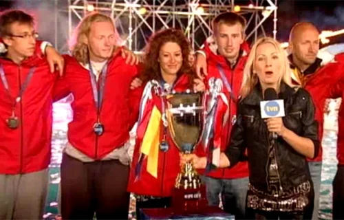Polska drużyna wygrała program Wipeout - Wymiatacze | fot. TVN