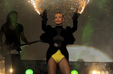 Dorota Rabczewska podczas gali Plotki Roku 2010 | fot. plotek.pl