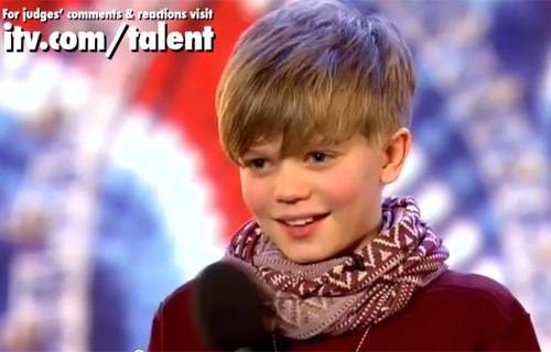 Ronan Parke w programie Britain's Got Talent | fot. ITV