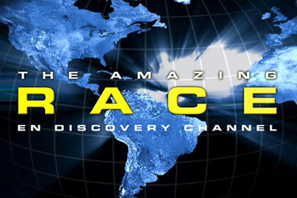 Logo The Amazing Race no Discovery Channel