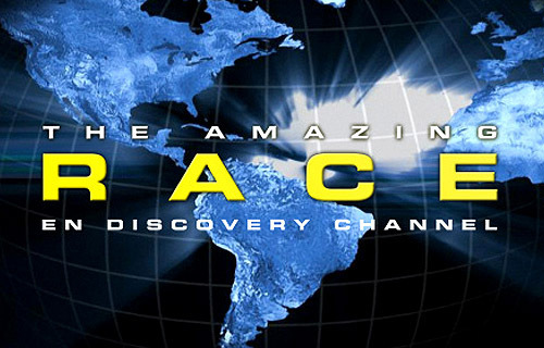 Logo The Amazing Race no Discovery Channel