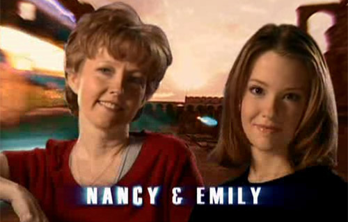 Nancy i Emily Hoyt w programie The Amazing Race | fot. CBS