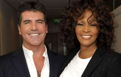  Simon Cowell i Whitney Houston | fot. East News