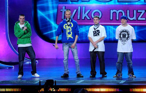 Grupa Najlepszy Przekaz w Mieście w programie Tylko Muzyka 3 | fot. Polsat
