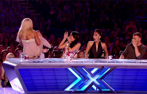 Lorna Bliss w programie "The X Factor" | fot. YouTube