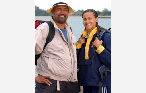 Gus McLeod i Hera McLeod w programie The Amazing Race 6 | fot. CBS