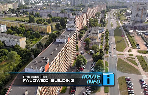 Falowiec - najdłuższy budynek mieszkalny w Polsce | fot. CBS