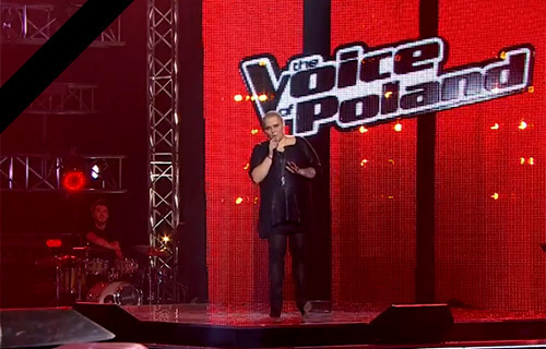 Katarzyna Markiewicz w programie The Voice | fot. TVP2