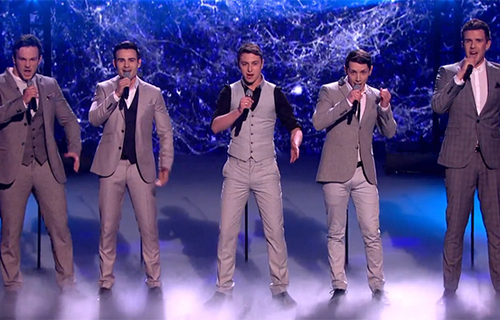 Grupa Collabro w programie Britain's Got Talent | fot. YouTube