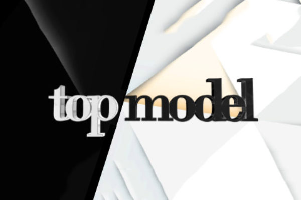 Logo programu "Top Model"