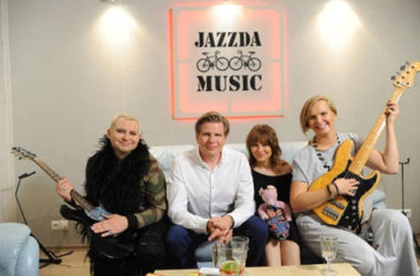 Michał Witkowski, Filip Chajzer, Kasia Klich i Otylia Jędrzejczak | fot. TVN