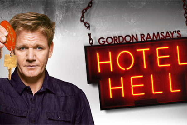 Gordon Ramsay jako prowadzący Hotel Hell | fot. FOX