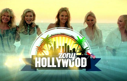 Logo programu "Żony Hollywood"