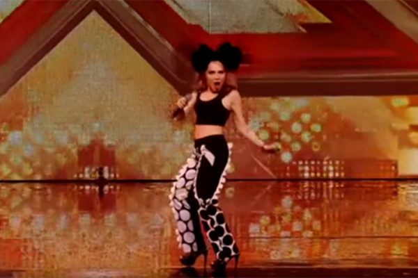 Adriana Deco w brytyjskim "The X Factor" | fot. YouTube