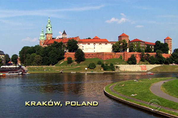 Uczestnicy "The Amazing Race 27" zawitali do Krakowa | fot. CBS