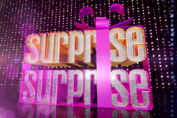 Logo programu "Surprise Surprise"