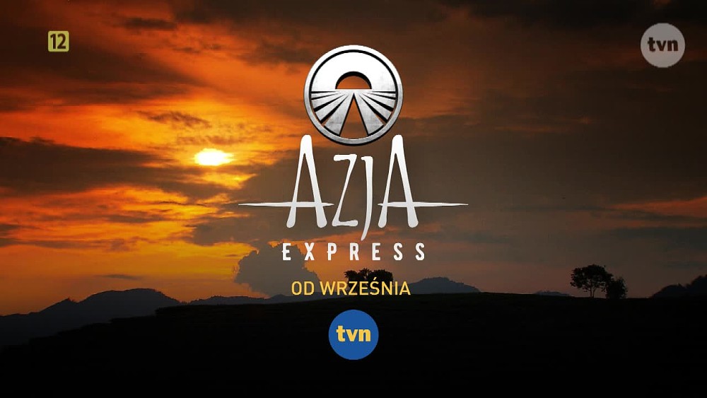 Logo programu "Azja Express"