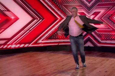 Zbigniew Bialczak w programie "The X Factor" | fot. ITV