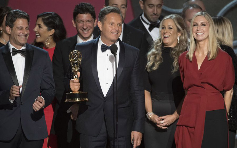 Mark Burnett na uroczystości rozdania nagród Emmy | fot. ABC