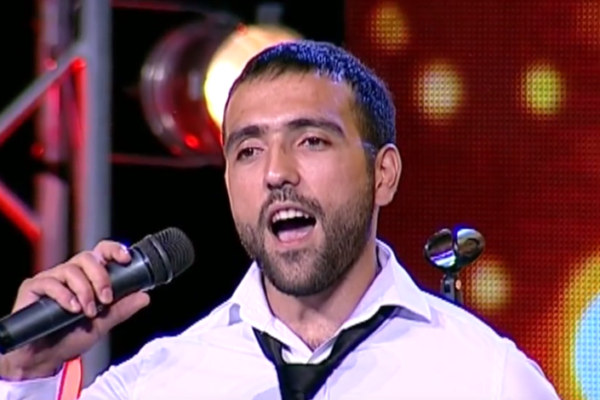 Davit Chaxalyan w armeńskim "The X Factor" | fot. YouTube