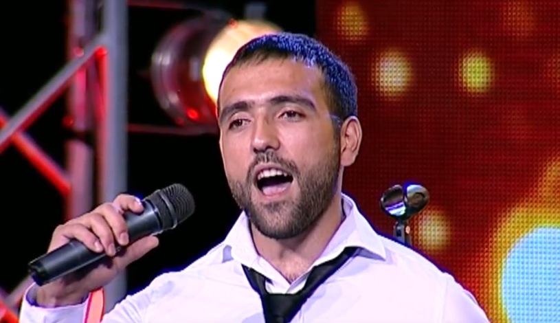 Davit Chaxalyan w armeńskim "The X Factor" | fot. YouTube