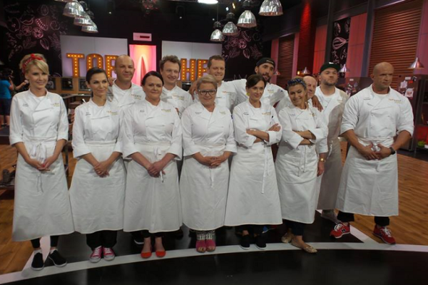 Uczestnicy programu "Top Chef: Gwiazdy od kuchni" | fot. Polsat