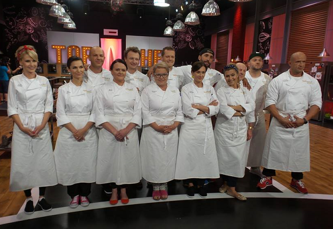 Uczestnicy programu "Top Chef: Gwiazdy od kuchni" | fot. Polsat
