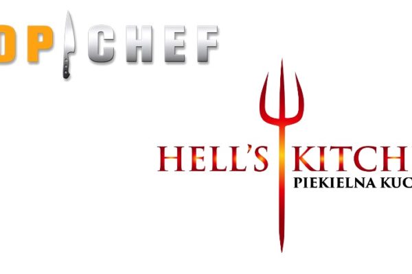 Logo programów "Top Chef" i "Hell's Kitchen"