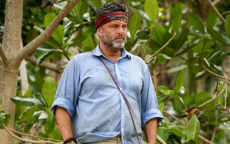 Jeff Varner na planie "Survivor" | fot. CBS
