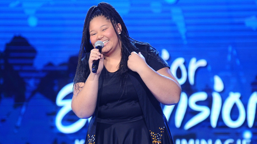 Destiny Chukunyere podczas Eurowizji Junior 2015 | fot. East News